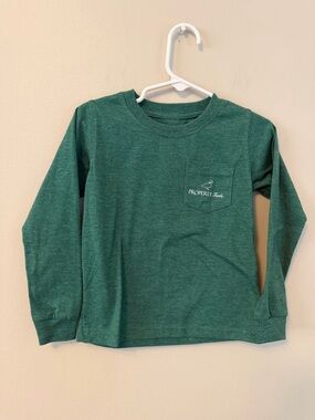 Properly Tied Green Stocking Long Sleeve Shirt
